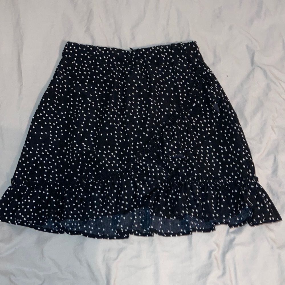 Black Polka Dot Skirt